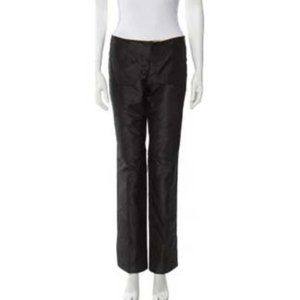 Gucci Silk Straight Leg Pants